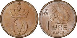 World Coins - Norway, Olav V, Ore, 1971, Bronze, , KM:403