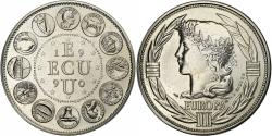 World Coins - France, Medal, Ecu Europa, Marianne, 1990, Copper-nickel,