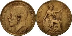 World Coins - Coin, Great Britain, George V, 1/2 Penny, 1913, , Bronze, KM:809