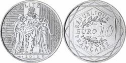 World Coins - France, 10 Euro, 2013, Monnaie de Paris, Hercule, , Silver