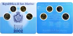 World Coins - San Marino, 20 Cents to 2€, FDC, 2002, Rome,