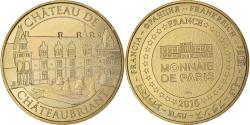 World Coins - France, Token, Touristic token, CHATEAUBRIANT - CHATEAU DE CHATEAUBRIANT, 2016