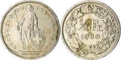 World Coins - Coin, Switzerland, 1/2 Franc, 1980, Bern, , Copper-nickel, KM:23a.1