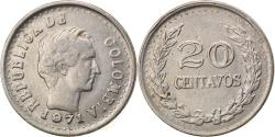World Coins - Coin, Colombia, 20 Centavos, 1971, , Nickel Clad Steel, KM:245
