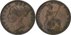 World Coins - United Kingdom, Victoria, 1/2 Penny, 1858, London, Bronze, , KM:726