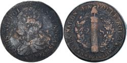 World Coins - Coin, France, 2 sols français, 2 Sols, 1792, Strasbourg, , Bronze