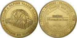 World Coins - France, Token, Fontaine de Vaucluse - Moulin à papier n°1, 2010, Copper-nickel