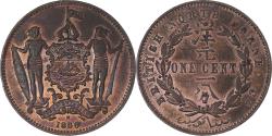 World Coins - Coin, BRITISH NORTH BORNEO, Cent, 1886, Heaton, Birmingham, , Bronze