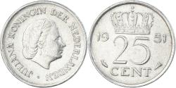 World Coins - Coin, Netherlands, 25 Cents, 1951