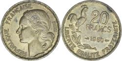 World Coins - Coin, France, Guiraud, 20 Francs, 1950, Paris, , Aluminum-Bronze
