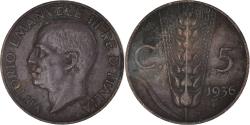World Coins - Coin, Italy, Vittorio Emanuele III, 5 Centesimi, 1936, Rome, , Bronze