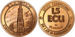 World Coins - France, 1.5 Ecu, Blagnac, 1994,