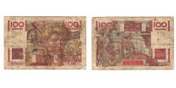 World Coins - France, 100 Francs, Jeune Paysan, 1947, T.184, VG(8-10), Fayette:28.13, KM:128a