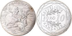 World Coins - France, 10 Euro, Astérix Fraternité (Astérix chez les Helvètes), 2015, MDP