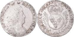 World Coins - Coin, France, Louis XIV, 1/2 Écu aux palmes, 1/2 Ecu, 1695, Lille, Rare
