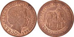 World Coins - Coin, Jersey, 2 Pence, 1998