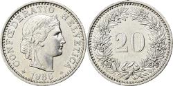 World Coins - Switzerland, 20 Rappen, 1985, Bern, Copper-nickel, , KM:29a