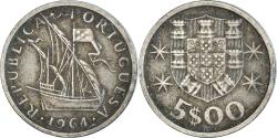 World Coins - Coin, Portugal, 5 Escudos, 1964