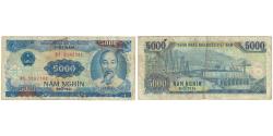 World Coins - Banknote, Vietnam, 5000 Dng, 1991, KM:108a, VG(8-10)