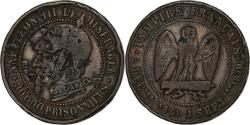 World Coins - France, Monnaie satirique, Napoléon III, Souvenir de Sedan, 80000 Prisonniers