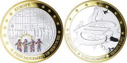 World Coins - France, Medal, Géants Euro, Politics, 2009, Free Movement of Services