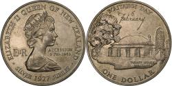 World Coins - New Zealand, Elizabeth II, Dollar, 1977, Copper-nickel, , KM:46