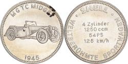 World Coins - Germany, Token, Shell, MG TC Midge, Automobile, , Copper-nickel