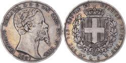 World Coins - Coin, ITALIAN STATES, SARDINIA, Vittorio Emanuele II, 5 Lire, 1851, Torino