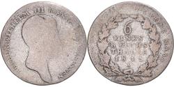 World Coins - Coin, German States, PRUSSIA, Friedrich Wilhelm IV, 1/6 Thaler, 1842, Berlin
