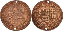 World Coins - Spanish Netherlands, Token, Belgium, Charles II, Brabant, Bruxelles, Bureau des