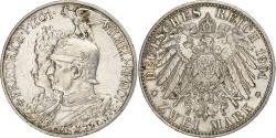 World Coins - German States, PRUSSIA, Wilhelm II, 2 Mark, 1901, Berlin, Silver,