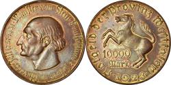 World Coins - Coin, Germany, WESTPHALIA, 10000 Mark, 1923, , Cuivre, KM:New