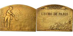 World Coins - France, Medal, Tournois de Tennis de l'Echo de Paris, Lordonnois,
