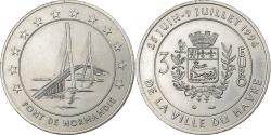 World Coins - France, 3 Euro du Havre, 1996, Paris, Cupronickel,