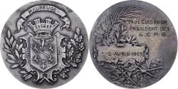 World Coins - France, Medal, Anciens Combattants et Prisonniers de Guerre, Maubeuge, 1967