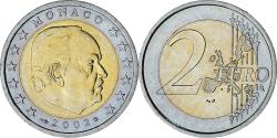 World Coins - Monaco, Rainier III, 2 Euro, 2002, Paris, , Bi-Metallic, Gadoury:MC179