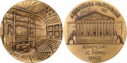 World Coins - France, Medal, Assemblée Nationale, 1991, Bronze,