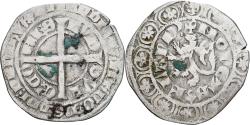 World Coins - Coin, France, Flanders, Louis II de Mâle, Gros, 1346-1384, , Silver
