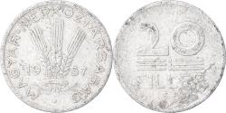 World Coins - Coin, Hungary, 20 Fillér, 1957