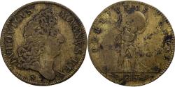 World Coins - France, Token, Louis XIV, Fert Unus Onus, Copper,