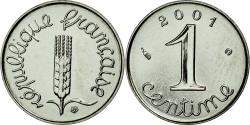 World Coins - Coin, France, Épi, Centime, 2001, Paris, , Stainless Steel, KM:928