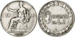 World Coins - Italy, Vittorio Emanuele III, Lira, 1923, Rome, Nickel, , KM:62