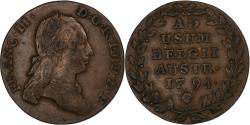 World Coins - AUSTRIAN NETHERLANDS, Franz II, 2 Liards, 1794, Brussels, Copper,