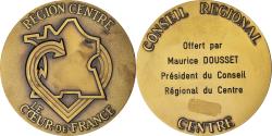 World Coins - France, Medal, Conseil Régional du Centre, Politics, Pichard, , Bronze