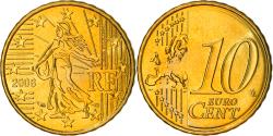 World Coins - France, 10 Euro Cent, 2008, Paris, , Brass, Gadoury:4b., KM:1410