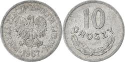 World Coins - Poland, 10 Groszy, 1967, Warsaw, Aluminum, , KM:AA47