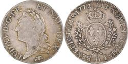 World Coins - Coin, France, Louis XV, Écu à la vieille tête, Ecu, 1772, Lyon,