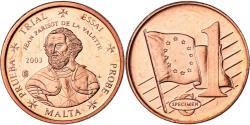 World Coins - Malta, Euro Cent, 2003, unofficial private coin, , Copper