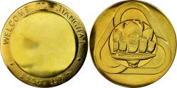 World Coins - China, Medal, Welcome to Shangaï, , Copper Gilt