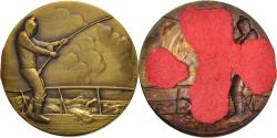 World Coins - France, Medal, Fishing medal by Drago, Sports & leisure, Drago,